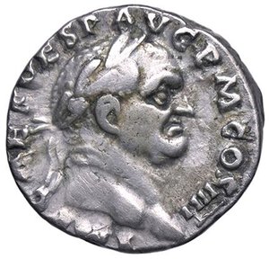 obverse: Raccolta di falsi da studio - Restrike collection - Falsi-Restrike (da studio, moderni, ecc.) - Vespasiano (69-79) - Denario   (AG g. 3,22). BB+