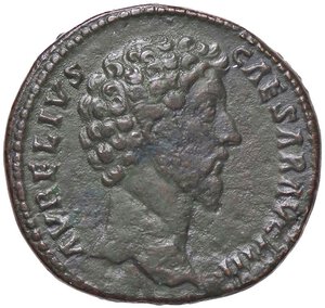 obverse: Raccolta di falsi da studio - Restrike collection - Falsi-Restrike (da studio, moderni, ecc.) - Marco Aurelio (161-180) - Sesterzio   (AE g. 23,18). BB+/BB