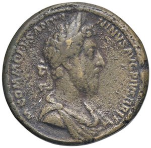 obverse: Raccolta di falsi da studio - Restrike collection - Falsi-Restrike (da studio, moderni, ecc.) - Commodo (177-192) - Medaglione   (AE g. 50,3). qBB