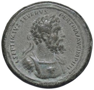 obverse: Raccolta di falsi da studio - Restrike collection - Falsi-Restrike (da studio, moderni, ecc.) - Settimio Severo (193-211) - Medaglione   (AE g. 68,63). BB