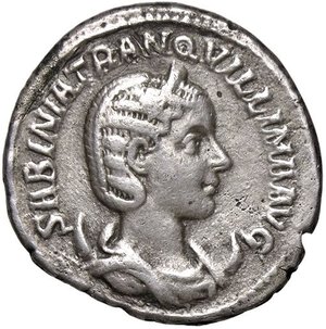 obverse: Raccolta di falsi da studio - Restrike collection - Falsi-Restrike (da studio, moderni, ecc.) - Tranquillina (moglie di Gordiano III) - Antoniniano   (MB g. 4,25). qBB