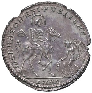 reverse: Raccolta di falsi da studio - Restrike collection - Falsi-Restrike (da studio, moderni, ecc.) - Magnenzio (350-353) - Medaglione   (AG g. 13,14). BB