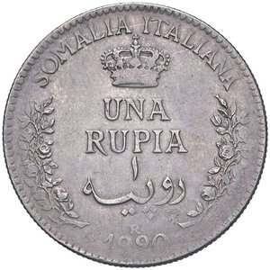 reverse: Raccolta di falsi da studio - Restrike collection - Falsi-Restrike (da studio, moderni, ecc.) - Vittorio Emanuele III (1900-1943) - Rupia 1920   (AG g. 11,68). BB