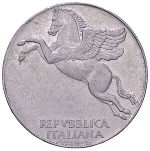 obverse: Raccolta di falsi da studio - Restrike collection - Falsi-Restrike (da studio, moderni, ecc.) - Repubblica Italiana (monetazione in lire) (1946-2001) - 10 Lire 1946 Mont. 3 R (IT g. 3,23). BB