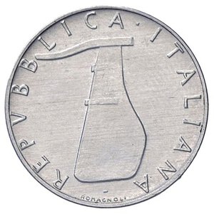 obverse: Raccolta di falsi da studio - Restrike collection - Falsi-Restrike (da studio, moderni, ecc.) - Repubblica Italiana (monetazione in lire) (1946-2001) - 5 Lire 1969   (IT g. 1)1 della data rovesciato. SPL