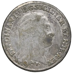 obverse: Raccolta di falsi da studio - Restrike collection - Falsi-Restrike (da studio, moderni, ecc.) - Ferdinando IV di Borbone (primo periodo, 1759-1799) - Piastra 1795   (AG g. 27,18)NAPOLI. qBB