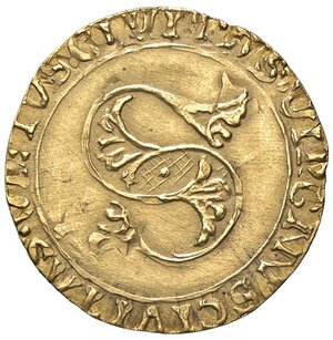 obverse: Raccolta di falsi da studio - Restrike collection - Falsi-Restrike (da studio, moderni, ecc.) - Repubblica (1404-1555) - Fiorino d oro   (AU g. 3,53)SIENA. qBB