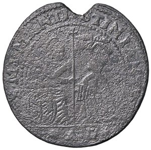 obverse: Raccolta di falsi da studio - Restrike collection - Falsi-Restrike (da studio, moderni, ecc.) - Marc Antonio Giustinian (1684-1688) - Ducato Pao. 9  (AG g. 22,23)VENEZIA. MB