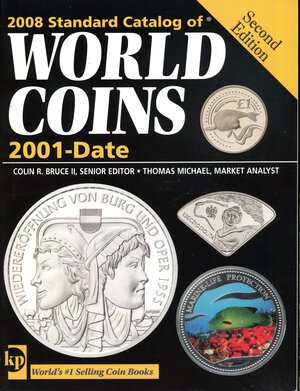 obverse: BIBLIOGRAFIA NUMISMATICA - LIBRI  Bruce Colin R. II - Standard Catalog of World Coins, 2001-date, seconda edizione, USA 2008. Ottimo