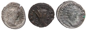 obverse: LOTTI - Imperiali  Lotto di 3 antoniniani di Gallieno con R/ diverso. qBB