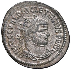 obverse: ROMANE IMPERIALI - Diocleziano (284-305) - Antoniniano   (MI g. 3,26). qSPL