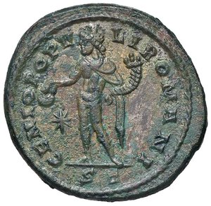 reverse: ROMANE IMPERIALI - Diocleziano (284-305) - Follis   (MI g. 10,4). SPL