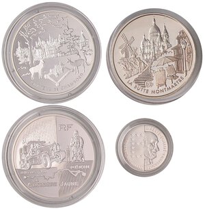 obverse: LOTTI - Estere  FRANCIA - Lotto di 4 monete. FS