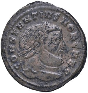 obverse: ROMANE IMPERIALI - Costanzo I (Cloro) (305-306) - Follis (Treviri)   (MI g. 12,56). BB/BB+