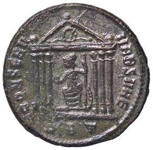 reverse: ROMANE IMPERIALI - Massenzio (306-312) - Follis RIC 210  (MI g. 5,73). qSPL