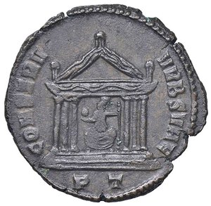 reverse: ROMANE IMPERIALI - Massenzio (306-312) - Follis (Ticinum) RIC 103  (MI g. 5,73). BB+