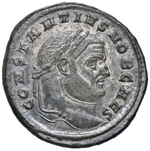 obverse: ROMANE IMPERIALI - Costantino I (306-337) - Follis (Aquileia)   MI  Ex asta Rauch-live 18 del 2015, lotto 333. SPL+