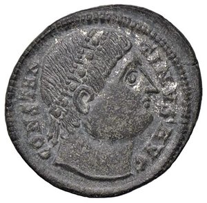 obverse: ROMANE IMPERIALI - Costantino I (306-337) - Follis ridotto (Cizico)   (MI g. 3,15). bello SPL