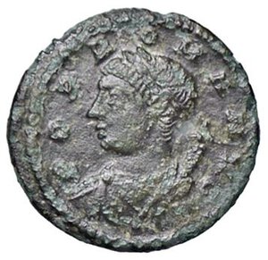 obverse: ROMANE IMPERIALI - Costantino I (306-337) - AE 4 C. 2; RIC 22  (MI g. 1,04). qSPL