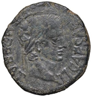 obverse: ROMANE PROVINCIALI - Tiberio (14-37) - AE 28 (Spagna - Tarazona) RPC 419  (AE g. 10,08). qBB