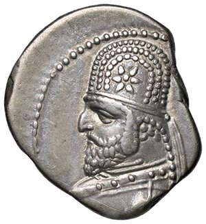 obverse: GRECHE - RE PARTHI - Orode I (80-77 a.C.) - Dracma Sear 7389  (AG g. 4,1). BB