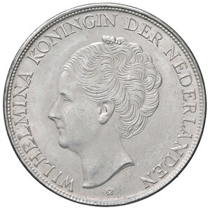 obverse: ESTERE - CURACAO - Guglielmina (1890-1948) - 2,5 Gulden 1944 Kr. 46  AG. qFDC