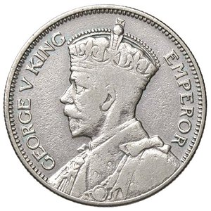 obverse: ESTERE - FIJI - Giorgio V (1910-1936) - Scellino 1936 Kr. 4  AG. MB-BB