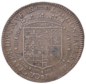 obverse: ESTERE - FRANCIA - NEVERS E RETHEL - Carlo II Gonzaga-Nevers (1637-1659) - Gettone 1651  R (CU g. 6) Ø 27. BB