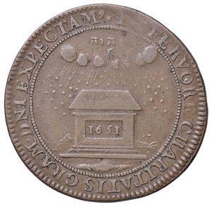 reverse: ESTERE - FRANCIA - NEVERS E RETHEL - Carlo II Gonzaga-Nevers (1637-1659) - Gettone 1651  R (CU g. 6) Ø 27. BB