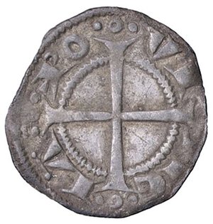 reverse: ESTERE - FRANCIA - PROVENCE - Anonime di Marsiglia (1186-1243?) - Denaro Dup. 1611  (MI g. 0,64). BB-SPL