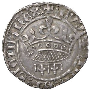 obverse: ESTERE - FRANCIA - PROVENCE - Luigi III e Luigi IV di Provenza (1384-1417 e 1714-1434) - Grosso Dup. 1697  (AG g. 1,61). BB