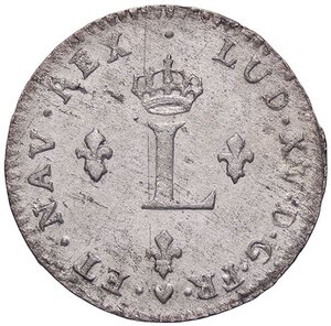 obverse: ESTERE - FRANCIA - Luigi XV (1715-1774) - 2 Sols 1762 BB Kr. 500.4  MI. SPL