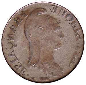 reverse: ESTERE - FRANCIA - Direttorio (1795-1799) - Decime  R CU R/ non coniato. MB