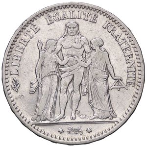 obverse: ESTERE - FRANCIA - Terza Repubblica (1870-1940) - 5 Franchi 1877 K Kr. 820.2 R AG. qBB