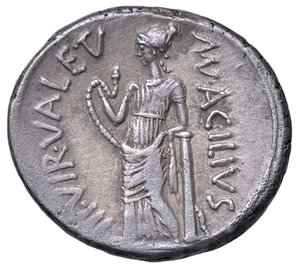 reverse: ROMANE REPUBBLICANE - ACILIA - Man. Acilius Glabrio (49 a.C.) - Denario B. 8; Cr. 442/1a  (AG g. 3,99). BB+