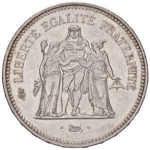 obverse: ESTERE - FRANCIA - Quinta Repubblica (1959) - 50 Franchi 1977 Kr. 941.1  AG. qFDC