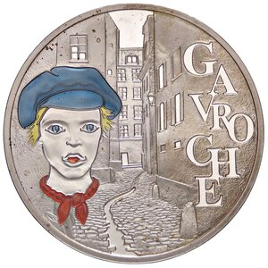 obverse: ESTERE - FRANCIA - Quinta Repubblica (1959) - 1,5 Euro 2002 - Victor Hugo   AG. FS