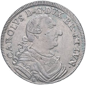 obverse: ESTERE - GERMANIA - BRUNSWICK WOLFENBUTTEL - Carlo I (1735-1780) - 2/3 di tallero 1765 IDB Kr. 973.1  AG. BB+