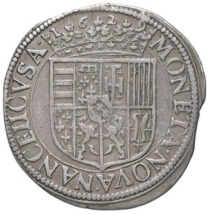 reverse: ESTERE - GERMANIA - LORENA - Carlo IV di Lorena (1624-1675) - Testone 1629 Kr. 45  (AG g. 8,86). BB