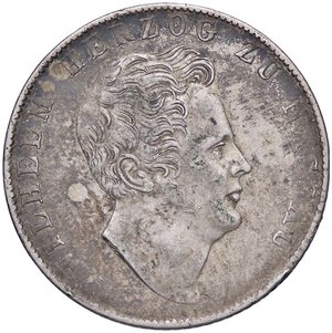 obverse: ESTERE - GERMANIA - NASSAU - Wilhelm, Duca (1816-1839) - Gulden 1838 Kr. 45  AG. bel BB