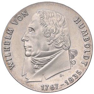 obverse: ESTERE - GERMANIA - Repubblica Democratica (1949-1990) - 20 Marchi 1967 - Humboldt Kr. 18.1 R AG. qFDC