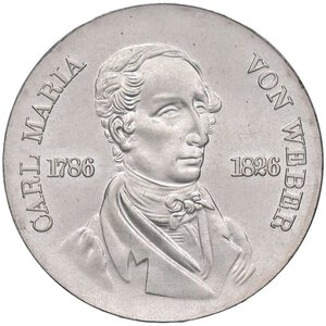 obverse: ESTERE - GERMANIA - Repubblica Democratica (1949-1990) - 10 Marchi 1976 - Weber Kr. 62  AG. qFDC