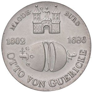 obverse: ESTERE - GERMANIA - Repubblica Democratica (1949-1990) - 10 Marchi 1977 - Guericke Kr. 65  AG. qFDC