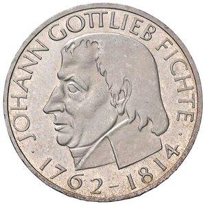 obverse: ESTERE - GERMANIA - Repubblica Federale (1949) - 5 Marchi 1964 - Fichte Kr. 118.1 R AG. qFDC