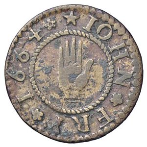 obverse: ESTERE - GRAN BRETAGNA - Carlo II (1660-1685) - Token 1664  R OT da farthing. BB