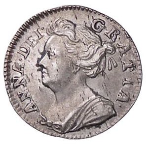 obverse: ESTERE - GRAN BRETAGNA - Anna (1702-1714) - Penny 1703 Spink 3598  (AG g. 0,51). BB+