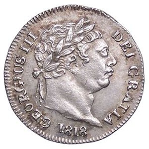 obverse: ESTERE - GRAN BRETAGNA - Giorgio III (1760-1820) - Penny 1818 Spink 3796  AG. SPL+