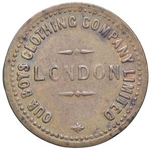 reverse: ESTERE - GRAN BRETAGNA - Vittoria (1837-1901) - Token The Diamond Jubilee   OT. BB+