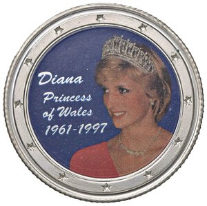 obverse: ESTERE - GRAN BRETAGNA - Elisabetta II (1952-2022) - 25 Euro 1997 - Diana   (AG g. 23,45). FS