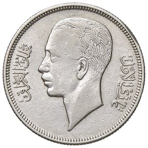 obverse: ESTERE - IRAQ - Ghazi I (1933-1939) - 50 Fils 1938 Kr. 104  AG. BB-SPL